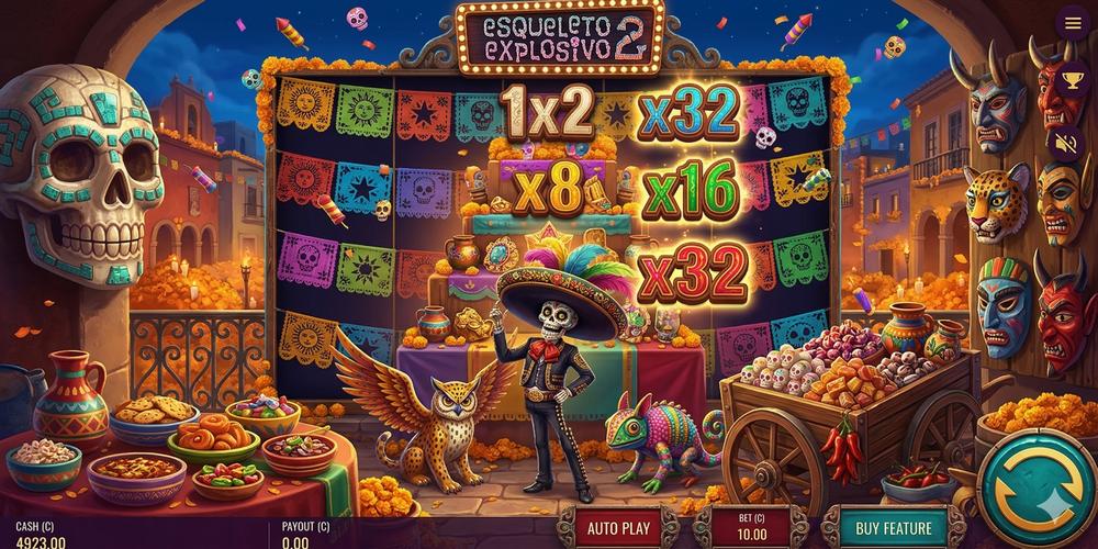 Esqueleto Explosivo 2 Gioco jugar Esqueleto Explosivo 2 con dinero real