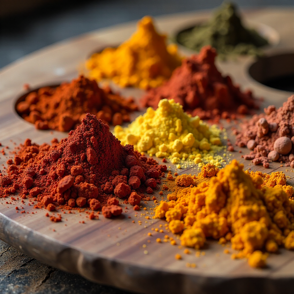 Colori naturali e pigmenti usati dai pittori di Fabriano: un viaggio nella tavolozza medievale